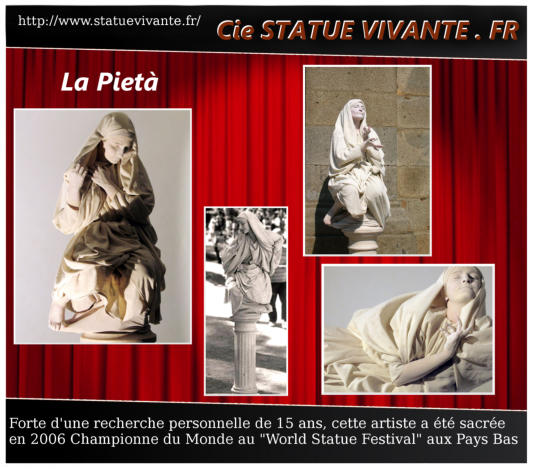 " statues vivantes - cie statue vivante.fr "